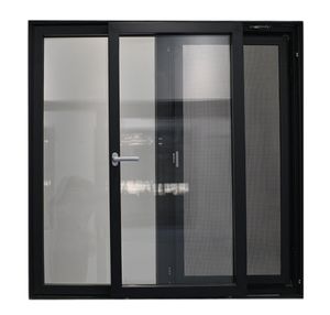 Aluminium insonorisé de qualité supérieure coulissant à volet fixe Bronze anodisé auvent Louvre Sash Cottage Windows - Product Image 4