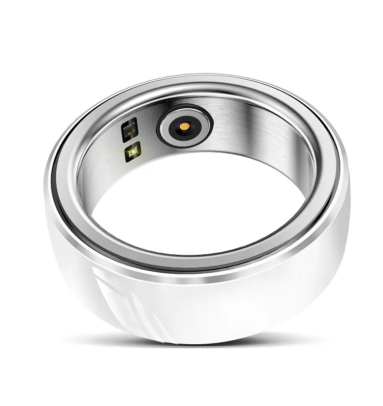 OEM cincin pintar NFC tahan air dengan fungsi jam Alarm cincin pintar pemantau badan baterai Lithium 3.7v untuk ponsel