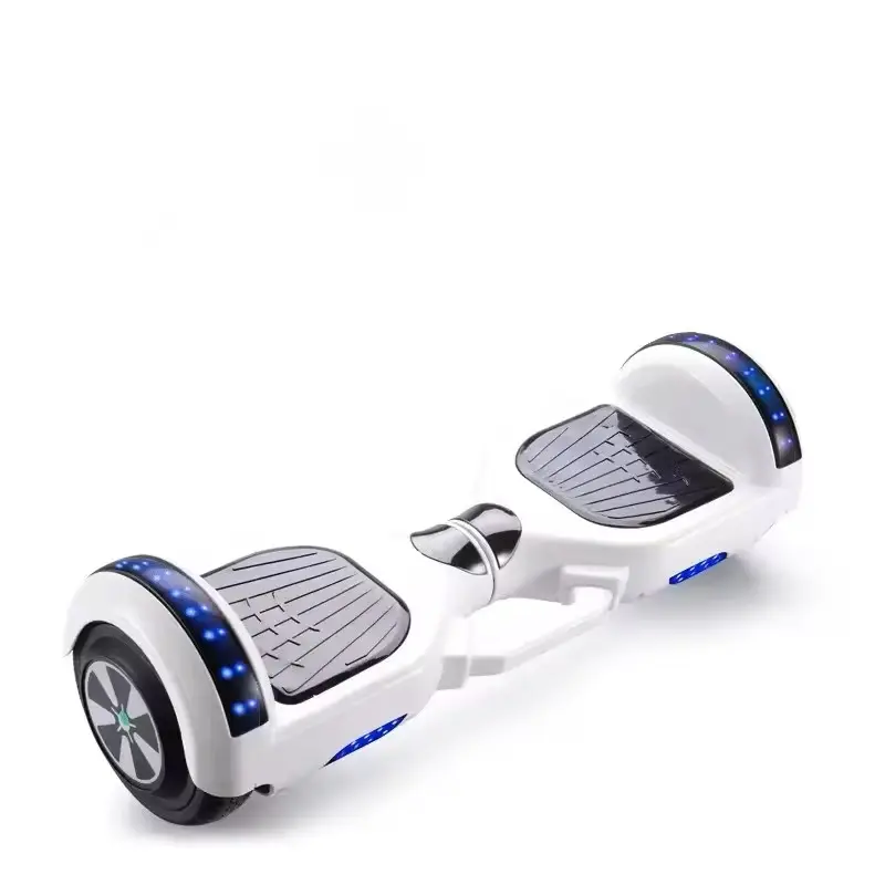 Luces LED auto equilibrio Scooter Eléctrico 6,5 pulgadas hover boards scooter con LED
