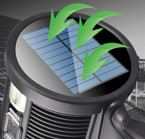 ไฟฉายสปอตไลท์พกพาพลังสูง สำหรับตั้งแคมป์ รุ่น HFBH ระยะไกล ไฟฉาย LED ชาร์จซ้ำได้ สำหรับใช้งานกลางแจ้ง - Product Image 2