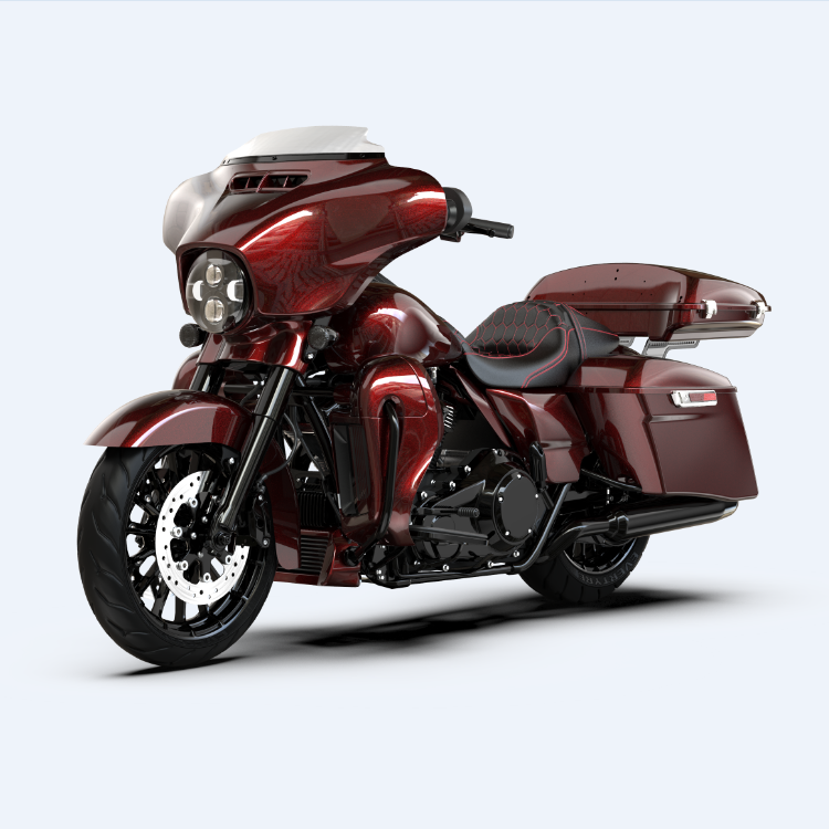 Kit De Carénage Intérieur Chromé Pour Harley-Davidson Street Glide - Craftride - Neuf Sous Emballage