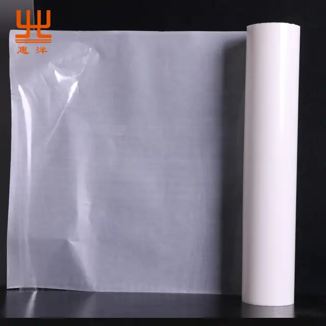 Membrane adhésive thermofusible TPU, film adhésif à double face, spéciale pour les tissus et les textiles stratifiés