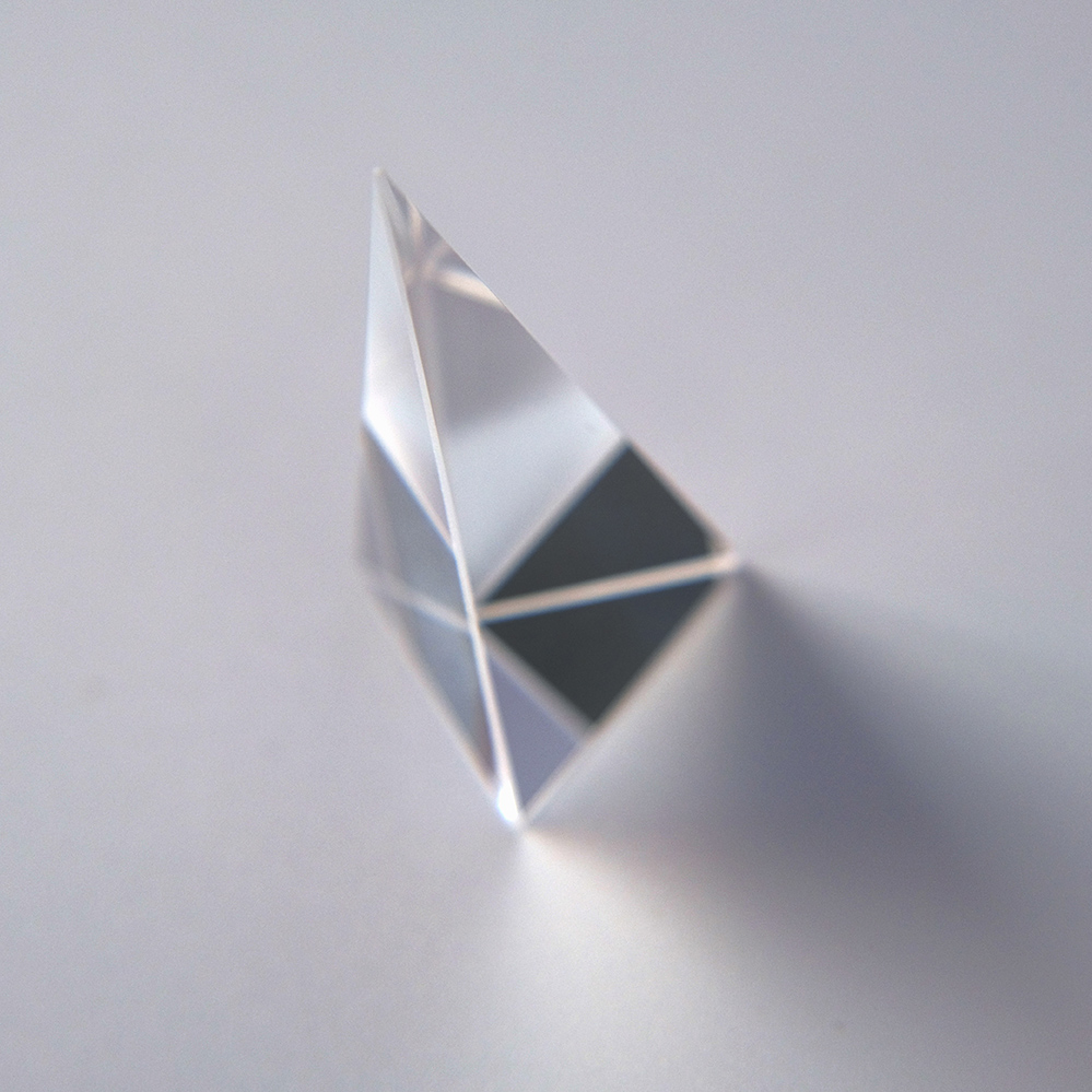 Кварцевая оптическая коническая световая направляющая Солнечная энергия Призма