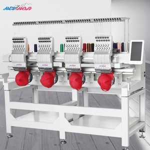 Máquina Bordadora de Gorras de Cuatro Cabezas Combinada con Tecnología de Calidad, Operación Automatizada Computarizada, 1000 RPM, 110V, Motor Nuevo - Product Image 3
