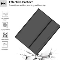 Funda Protectora con Teclado y Ranura para Lápiz para Mi Pad 6S Pro de 12.4 Pulgadas, Hecha de Material PU, Antigolpes y con Función de Soporte