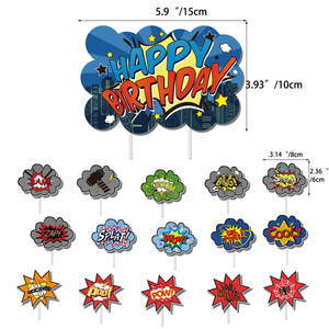 Artoon-PAÑALES irthday para niños y adultos, paquete de pañales de alloons, de diferentes colores - Product Image 4