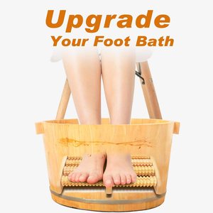 Massage des pieds au rouleau en bois personnalisé outils de massage de thérapie en bois naturel massage corporel en bois vente en gros - Product Image 3