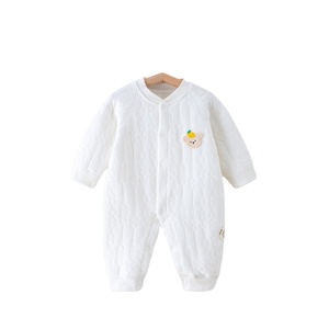 Nouveau-né Bébé Automne Combinaison Printemps Body pour Garçons Filles Manches Longues Grenouillère Bébé - Product Image 2