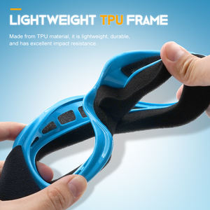 Lunettes de sport pour jeunes Lunettes de sécurité multifonctionnelles à lentille anti-rayures avec sangle réglable pour le ski, le cyclisme et les activités de plage - Product Image 6