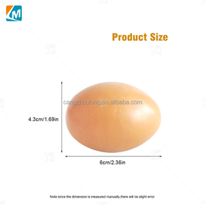 <span class=keywords><strong>Huevos</strong></span> Falsos de Madera y Plástico de Alta Calidad YYX LMA13, <span class=keywords><strong>Huevos</strong></span> de Imitación para Nidos de Gallinas - Product Image 2