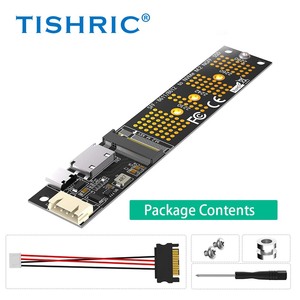 TISHRIC アダプターカード M.2(NGFF) NVMe SSD から SFF-8611/8612 アダプターボードへの変換は、Win/<span class=keywords><strong>Vista</strong></span>/Linux システムをサポートします - Product Image 6