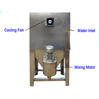 Machine de sablage à vapeur humide en acier inoxydable, équipement de sablage sans poussière respectueux de l'environnement, sablage liquide