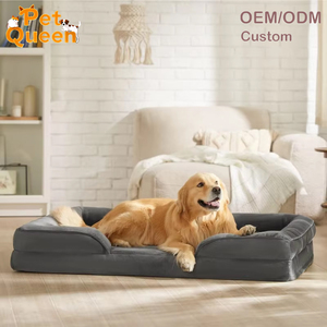 Cama para Mascotas de Tela con Patrón Sólido para Perros y Gatos Pequeños, Medianos y Grandes, Venta Directa de Fábrica, Venta al por Mayor - Product Image 3