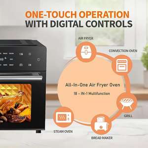 <span class=keywords><strong>Four</strong></span> Friteuse à Air Intelligent de Cuisine 30L 1800W OTG <span class=keywords><strong>Four</strong></span> Électrique pour Poulet et Pizza 32QT Combiné <span class=keywords><strong>Four</strong></span> Grille-Pain à Convection 18-en-1 - Product Image 5