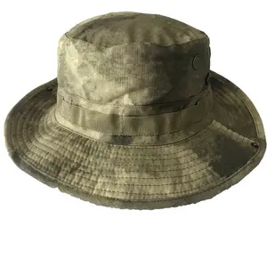 Sp-259 Tactical Outdoor Camouflage Hut Lässige Männer und Frauen Sport Schatten Angeln Penney Hut rund Fischer hut