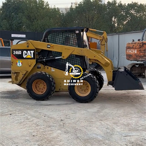 Mini-chargeuse compacte d'occasion authentique du Japon CAT246D, faible consommation de carburant, performances puissantes, chargeuse compacte d'occasion CATCAT246D CAT262D - Product Image 4