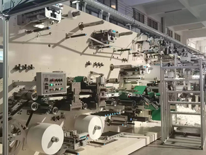 Machine à fabriquer des couches d'occasion à prix très bas, couches pour adultes, équipement de production entièrement automatique - Product Image 2