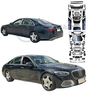 Kit de carrosserie de pare-chocs de <span class=keywords><strong>prix</strong></span> usine pour Mercedes Benz <span class=keywords><strong>classe</strong></span> <span class=keywords><strong>S</strong></span> W221 2006-2013 mise à niveau vers 1:1 W223 <span class=keywords><strong>Maybach</strong></span> <span class=keywords><strong>2021</strong></span> + Style - Product Image 1