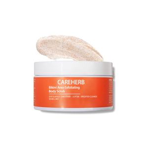 Gommage corporel au sucre personnalisé à marque privée, éclaircissant et illuminant la peau, exfoliant pour les poils incarnés et la zone du bikini - Product Image 1