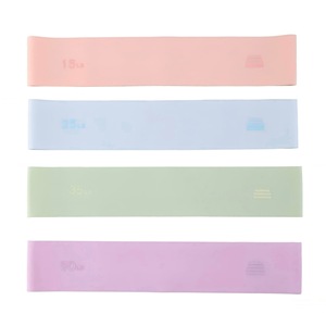 Ceinture de résistance en silicone pour les hanches, résistance moyenne, antidérapante, pour l'entraînement au yoga, pour les femmes, exercices pour les jambes et les hanches - Product Image 2