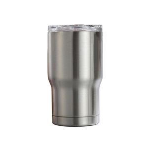 Gobelet isotherme incurvé en acier inoxydable de 30 oz avec couvercle rabattable anti-fuite pour la salle de sport, le bureau et les boissons quotidiennes - Product Image 2