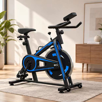 Vélo de spinning Zhuobu 2026 tendance pour la maison, vélo d'exercice silencieux de luxe à résistance magnétique, cyclisme stationnaire esthétique avec logo personnalisé