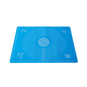 Silicone Baking Mat 40x50 Cm Non Stick Dough <b>Rolling</b> Pad For Kneading And Pastry Making <b>Blue</b> And Pink Options Available - Product Image 5