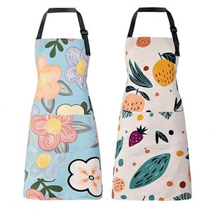 Paquete de 2 Delantales Ajustables de Lona de Algodón Resistentes para Chef o Artista, Unisex, con Bolsillos Laterales para Cocina y Pintura - Product Image 1