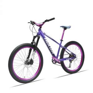 Bicicleta <span class=keywords><strong>de</strong></span> Montaña Todoterreno <span class=keywords><strong>de</strong></span> 26 Pulgadas, 9 Velocidades, Aleación <span class=keywords><strong>de</strong></span> Aluminio Ligera y Duradera, Freno <span class=keywords><strong>de</strong></span> Disco Hidráulico <span class=keywords><strong>de</strong></span> Liberación Rápida - Product Image 1