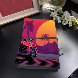 Bellissimo taccuino fatto a mano A6 pratico per la gestione del progetto ideale per il monitoraggio delle pietre miliari e il progresso con auto palmo <span class=keywords><strong>Tre</strong></span> - Product Image 3