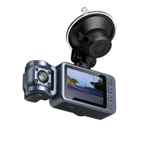 Nouvelle caméra embarquée 4K WiFi LCD avec vision en temps réel, 3 canaux, capteur G avant/arrière, vision nocturne, enregistrement en boucle automatique, garantie 1 an