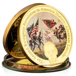 アメリカの記念品ギフト、各州間のコレクターズコイン、金メッキ記念コイン、チャレンジコイン - Product Image 4