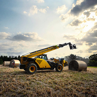 Sollevatore Telescopico Diesel 4WD TOBETER TR1035, 3,5 Tonnellate, Altezza di Sollevamento 9,6m, Carrello Elevatore Fuoristrada per Uso Agricolo