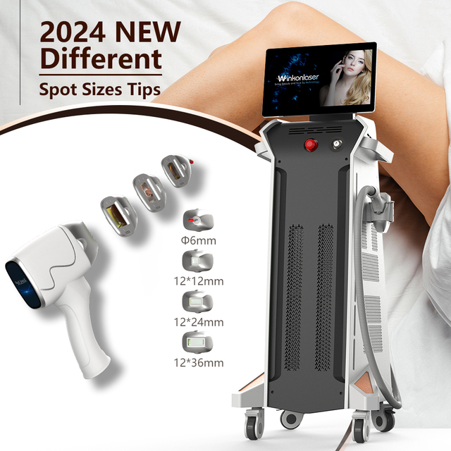 Winkonlaser OEM/ODM Permanent Epilation 808Nm Diode Laser Machine With 4 Wavelength
