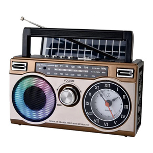 MLK-8050 <span class=keywords><strong>Altavoz</strong></span> Bluetooth Inalámbrico con <span class=keywords><strong>Radio</strong></span> Vintage <span class=keywords><strong>Antigua</strong></span> Más Vendida con Luces RGB Coloridas - Product Image 1