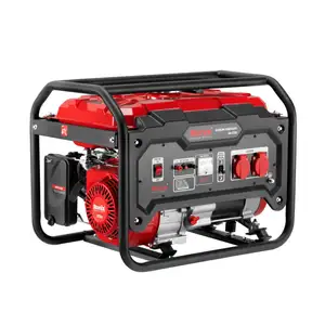 Generador de gasolina Ronix, generador eléctrico de gasolina portátil de potencia silenciosa de 3500W, inversor de gasolina para el hogar