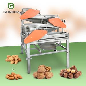 Apricot Breaking Almond Pistachio Palm Kernel Removed <b>Shell</b> and Grading Opening Marula Nut Cracking Machine - Product Image 1