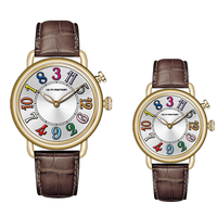 Nouvelle montre mécanique multifonctionnelle unique et créative à engrenages apparents, avec mouvement à heures sautantes et boîtier de mouvement apparent