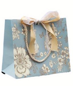 Tùy Chỉnh Cao cấp Sang Trọng Bền 230gsm Mền Quà Tặng Giấy Mua Sắm Túi Với Sợi Dây Thừng Xử Lý Và Chết Cắt Cho Nơ-Tie Trang Trí Nội Thất - Product Image 6