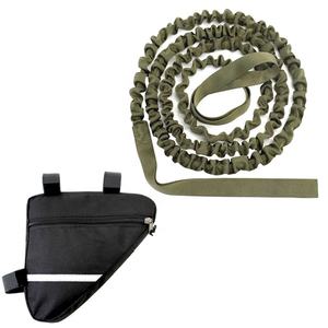 Corde de remorquage pour vélo de montagne Corde de rallye en nylon pour parent et <span class=keywords><strong>enfant</strong></span> Corde de remorquage élastique pour vélo d'extérieur Equipement de sécurité pour vélo de montagne - Product Image 5