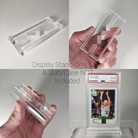 Présentoir de cartes personnalisable en acrylique transparent de qualité supérieure YAGELI, fabrication chinoise, moderne, durable, pour cartes gradées, sport, 100 pièces