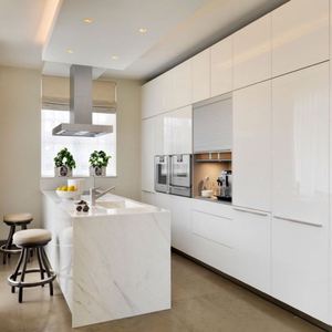 Muebles de Cocina Australianos Verdes Brillantes Bajo Fregadero - Product Image 1