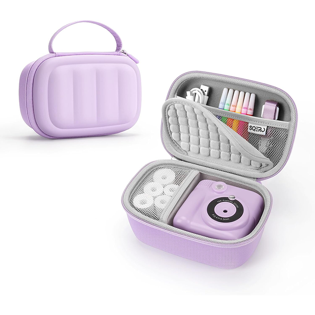 Instant Print Camera Case EVA Hard Shell CCD Camera Storage Bag Waterproof Portable Cute Gifts for Adults Kids
