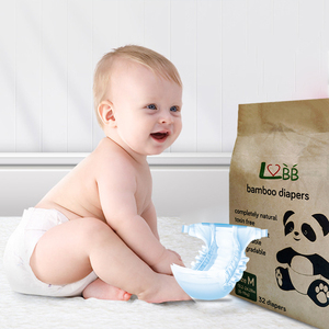 Ventes flash, couches pour bébé écologiques à séchage rapide, super super sèches, couches jetables en bambou pour bébé - Product Image 1