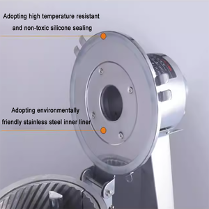 Moulin électrique Moulin à café en grains entiers Moulin à grains d'herbes Épices Grains Broyeur Poudre sèche Fabricant de farine 220V - Product Image 4