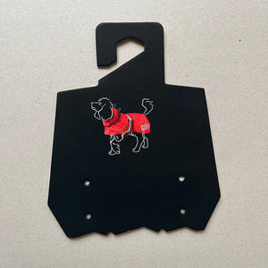 Биоразлагаемая на заказ одежда для собак и кошек, игрушечная картонная бумага для оптовой продажи, свинцовый дисплей, вешалка для одежды - Product Image 5