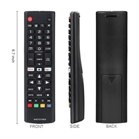 Control remoto universal AKB75375604 Uso para LG Smart TV Control remoto Todos los modelos LCD LED 3D HDTV Smart TV AKB75095307