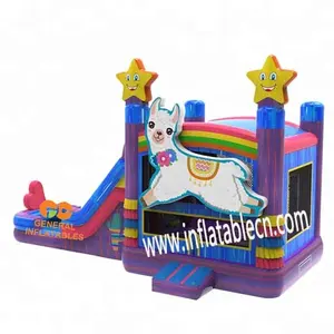 Llama water combo essential inflatable water slide for sale