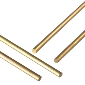 H59 Brass Rod Solid Round Copper Rod 4mm 5mm 6mm 8mm 10mm 60mm Cutting Service Available - Product Image 2