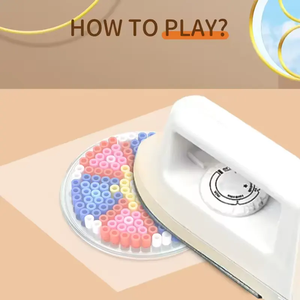 Meilleur vendeur jouet enfants en plastique bricolage jouets éducatifs <span class=keywords><strong>Hama</strong></span> perles 5mm Perler perles jouets pour enfants - Product Image 3